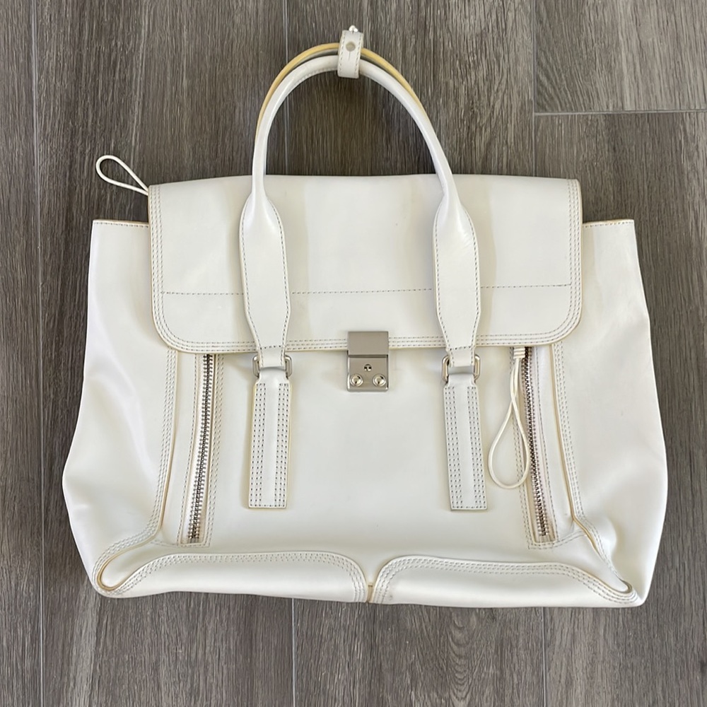 3.1 Phillip Lim Vintage White Medium Pashli Tote bag